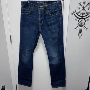 Mossimo Men's Dark Wash Slim Straight Jeans 32x32
